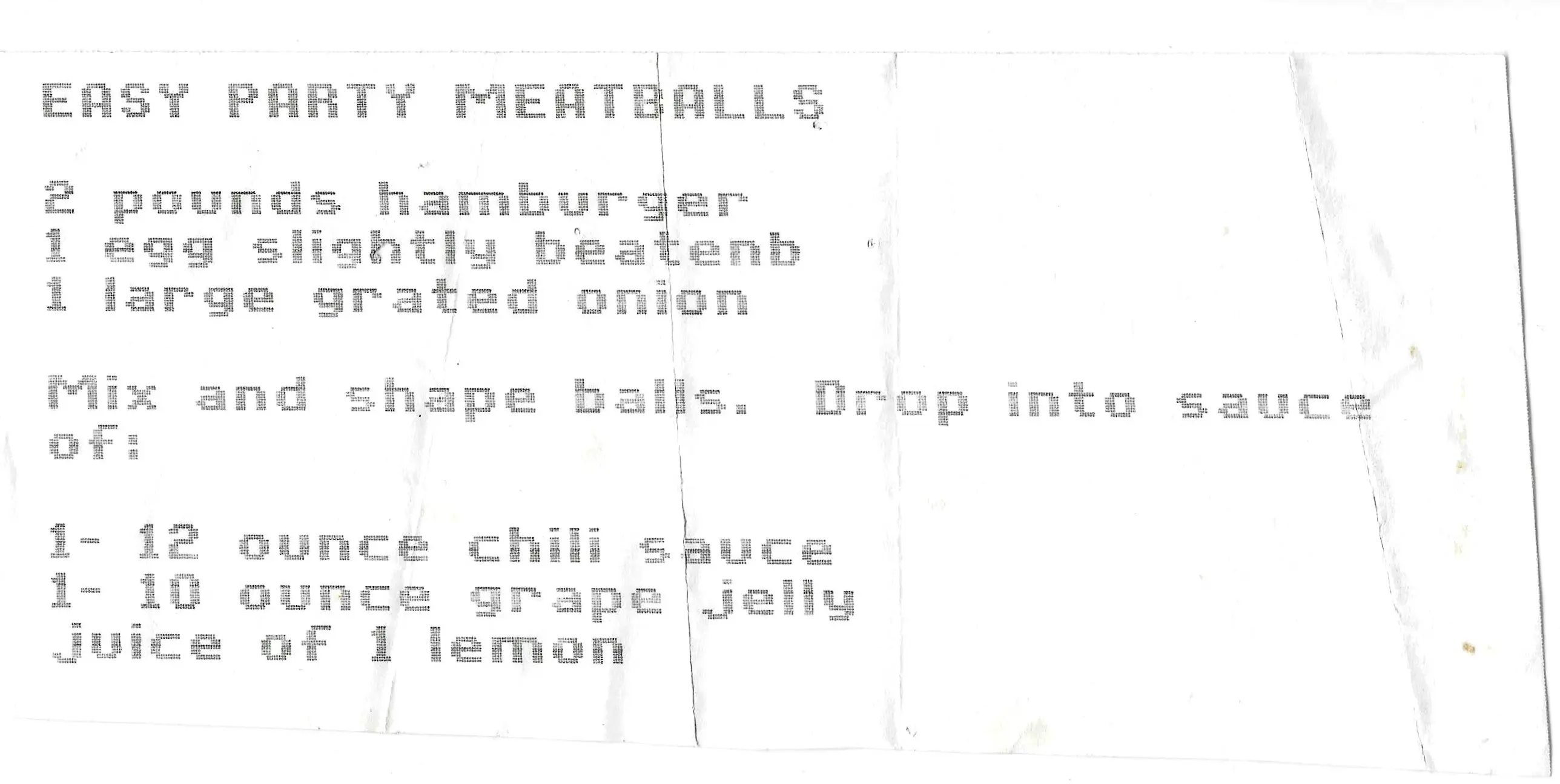Original Handwritten Card