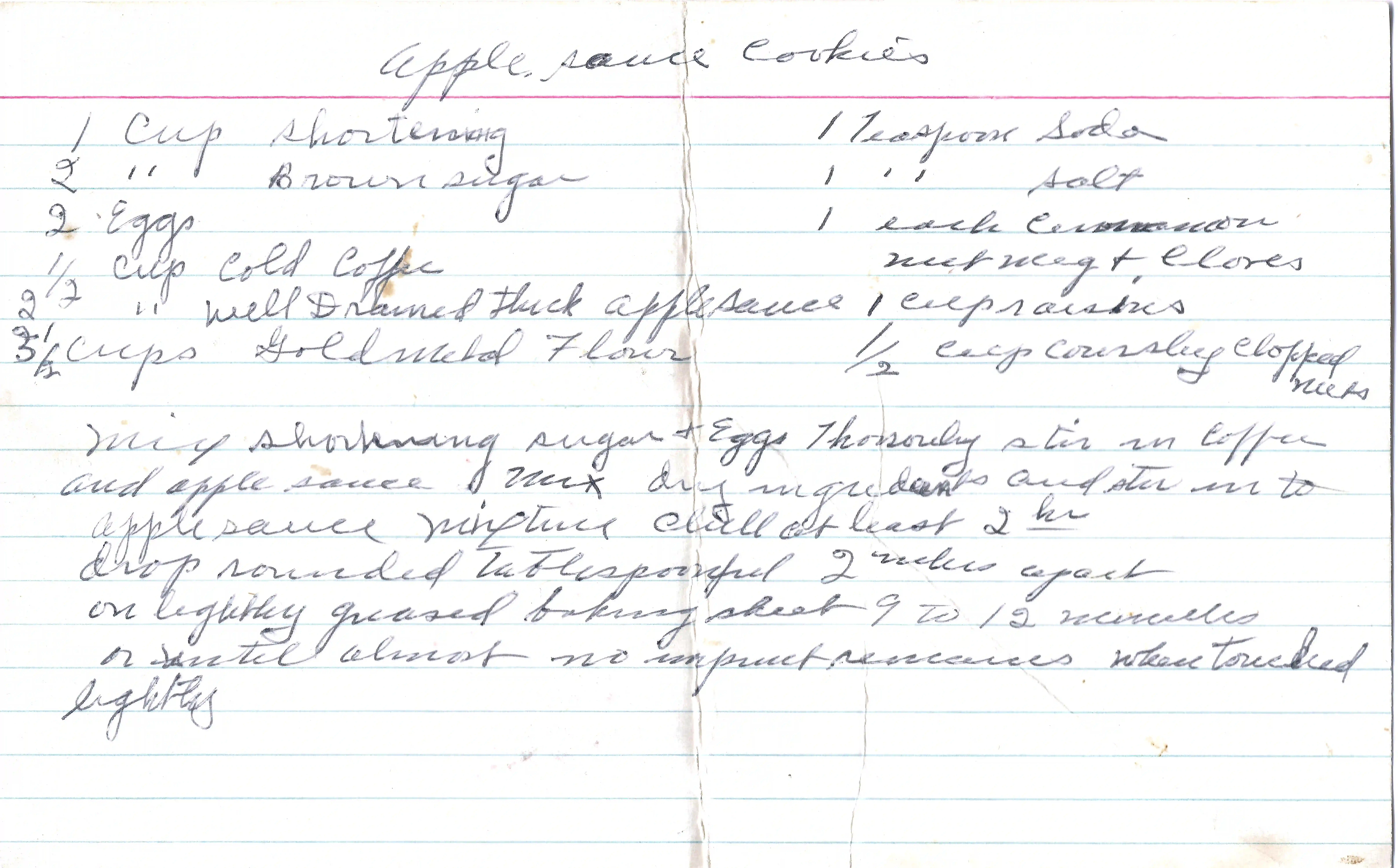 Original Handwritten Card
