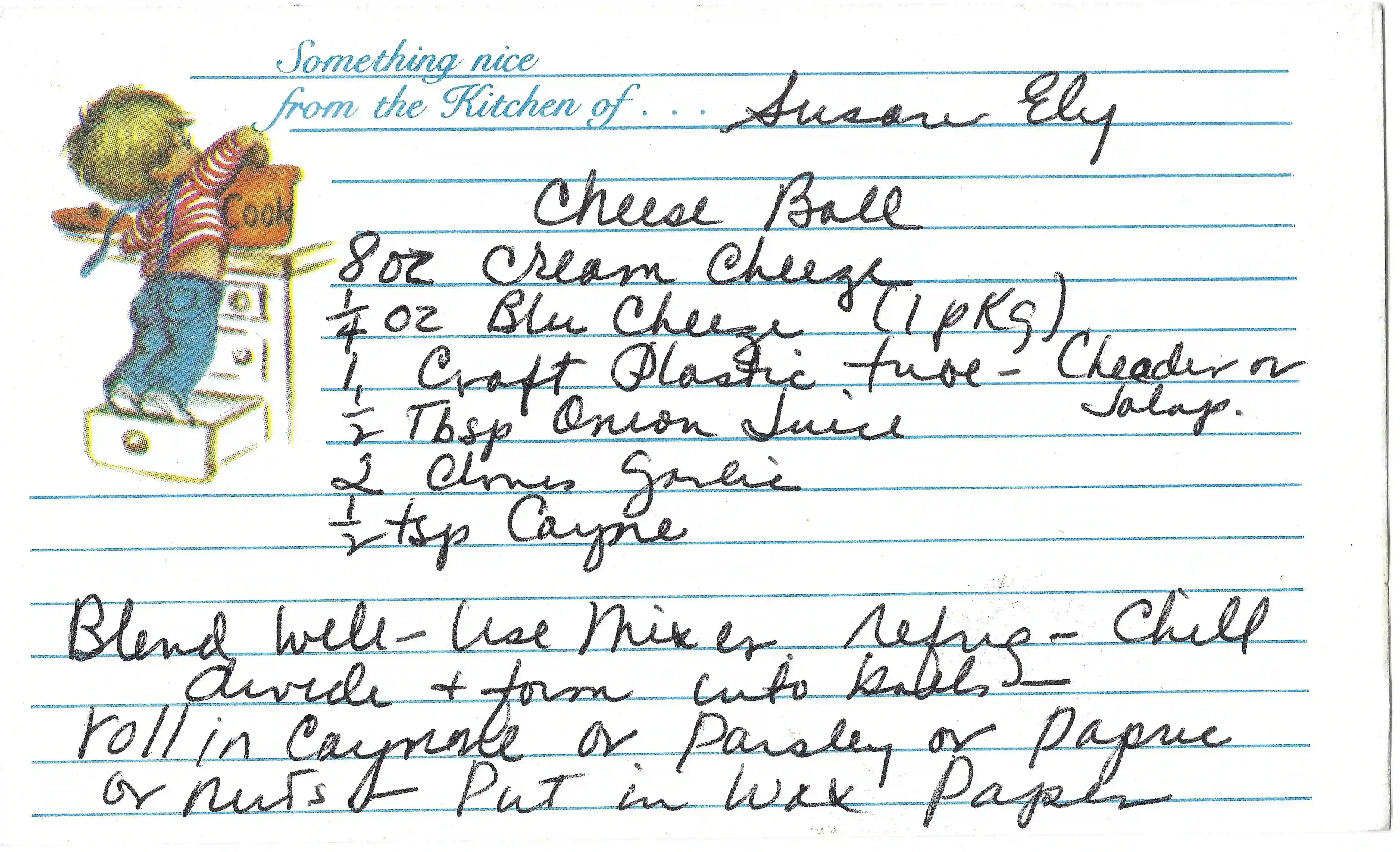 Original Handwritten Card