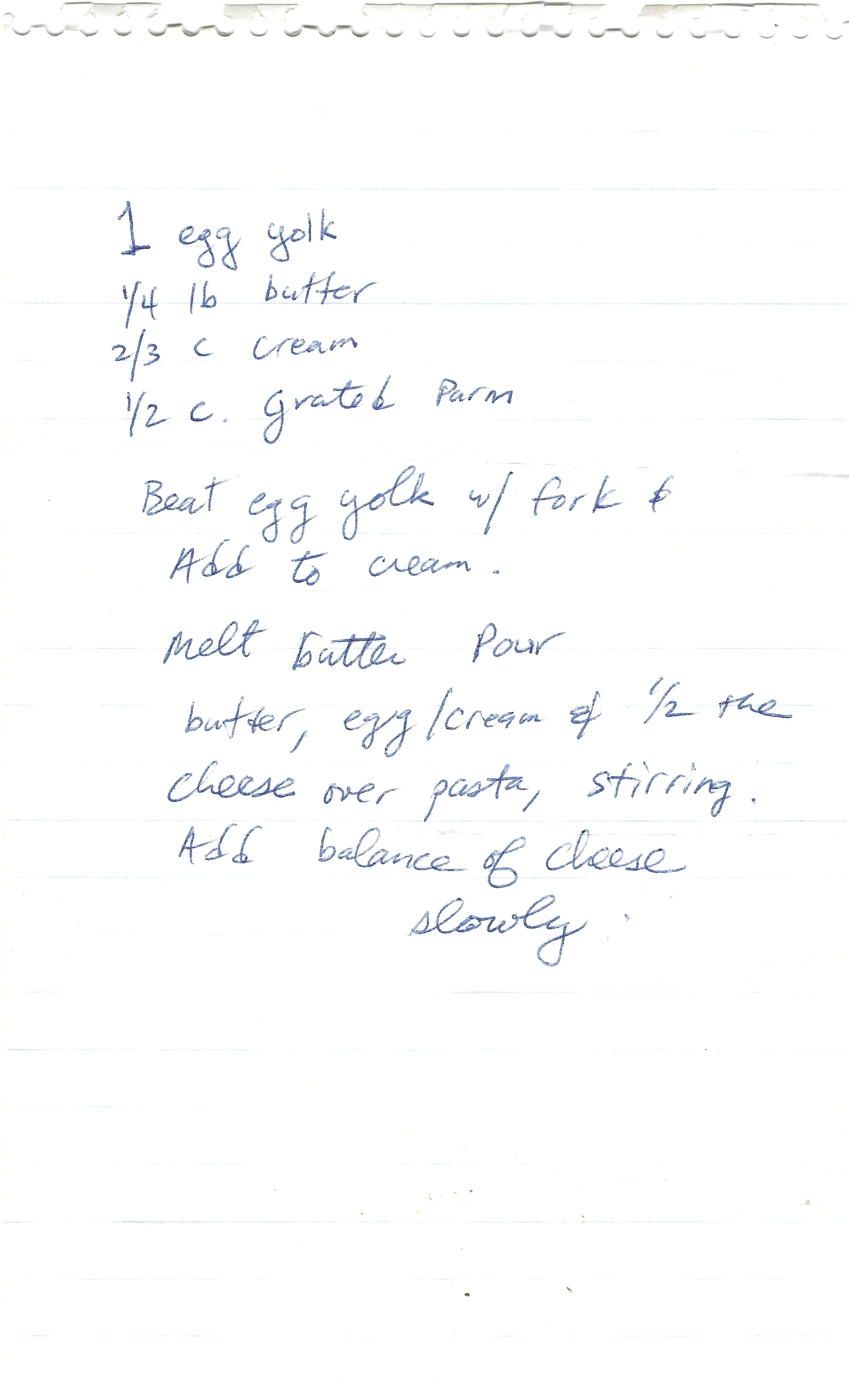 Original Handwritten Card