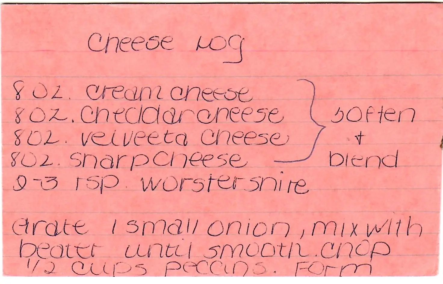 Original Handwritten Card