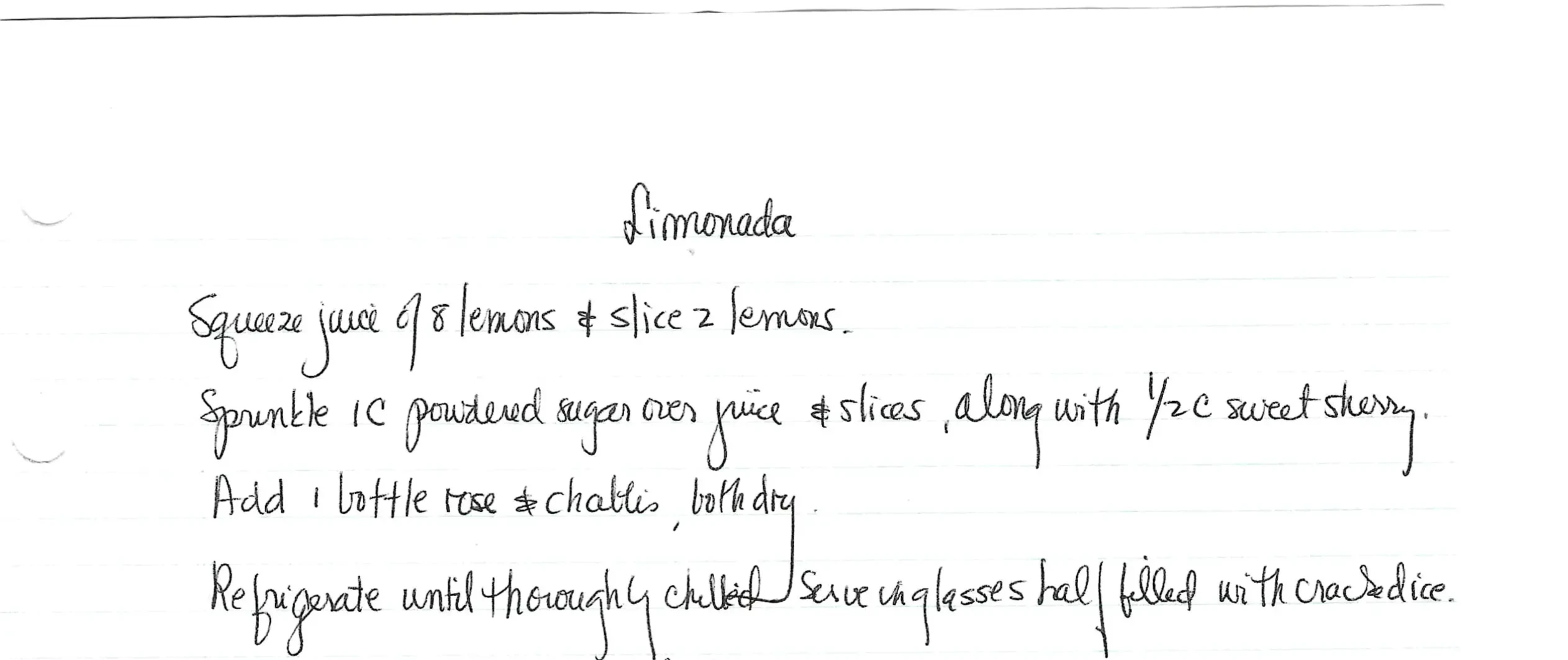 Original Handwritten Card