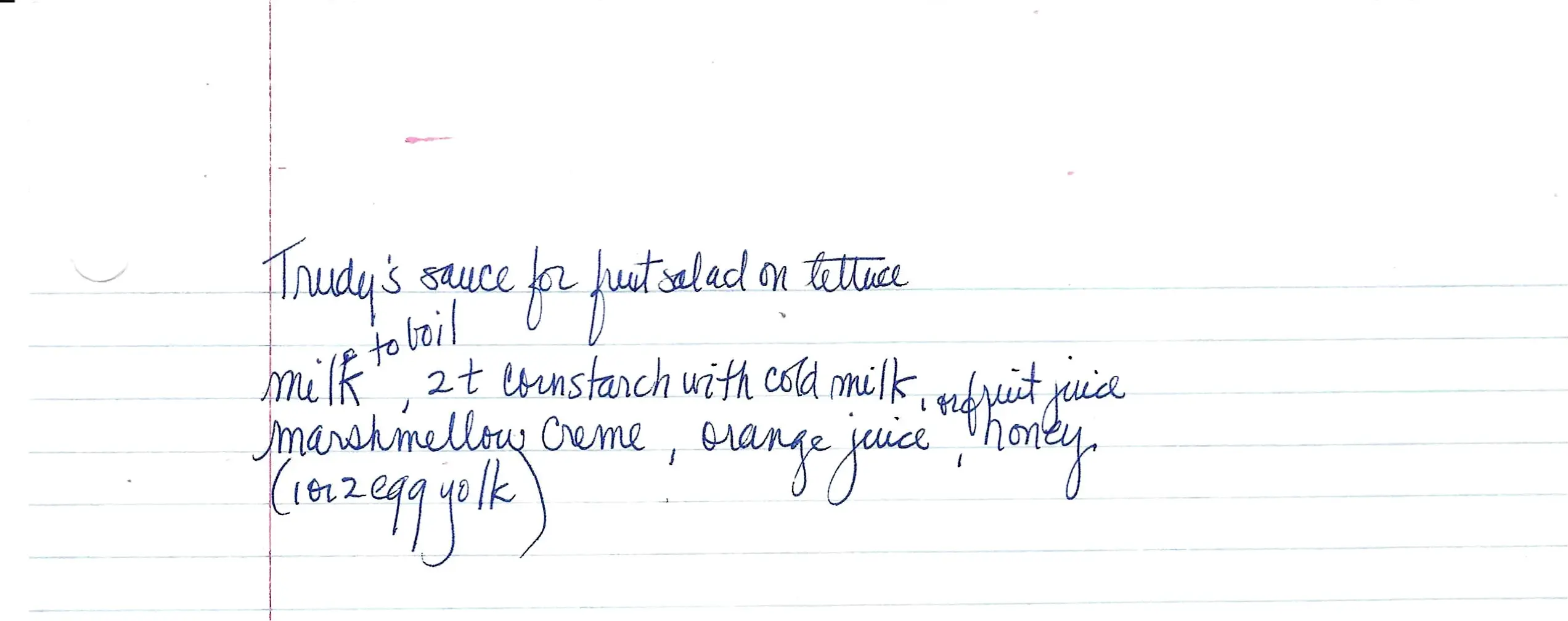 Original Handwritten Card