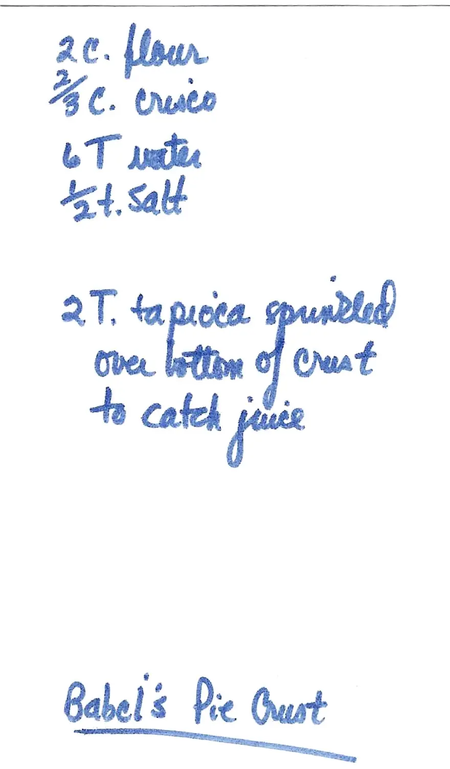 Original Handwritten Card