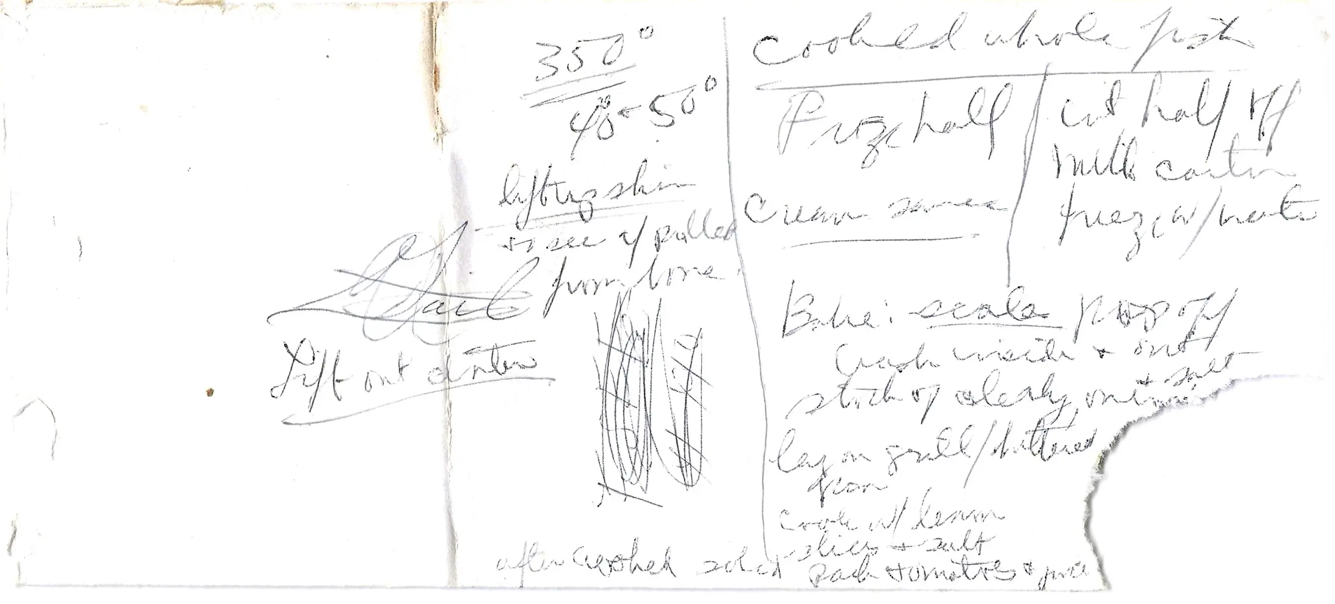 Original Handwritten Card