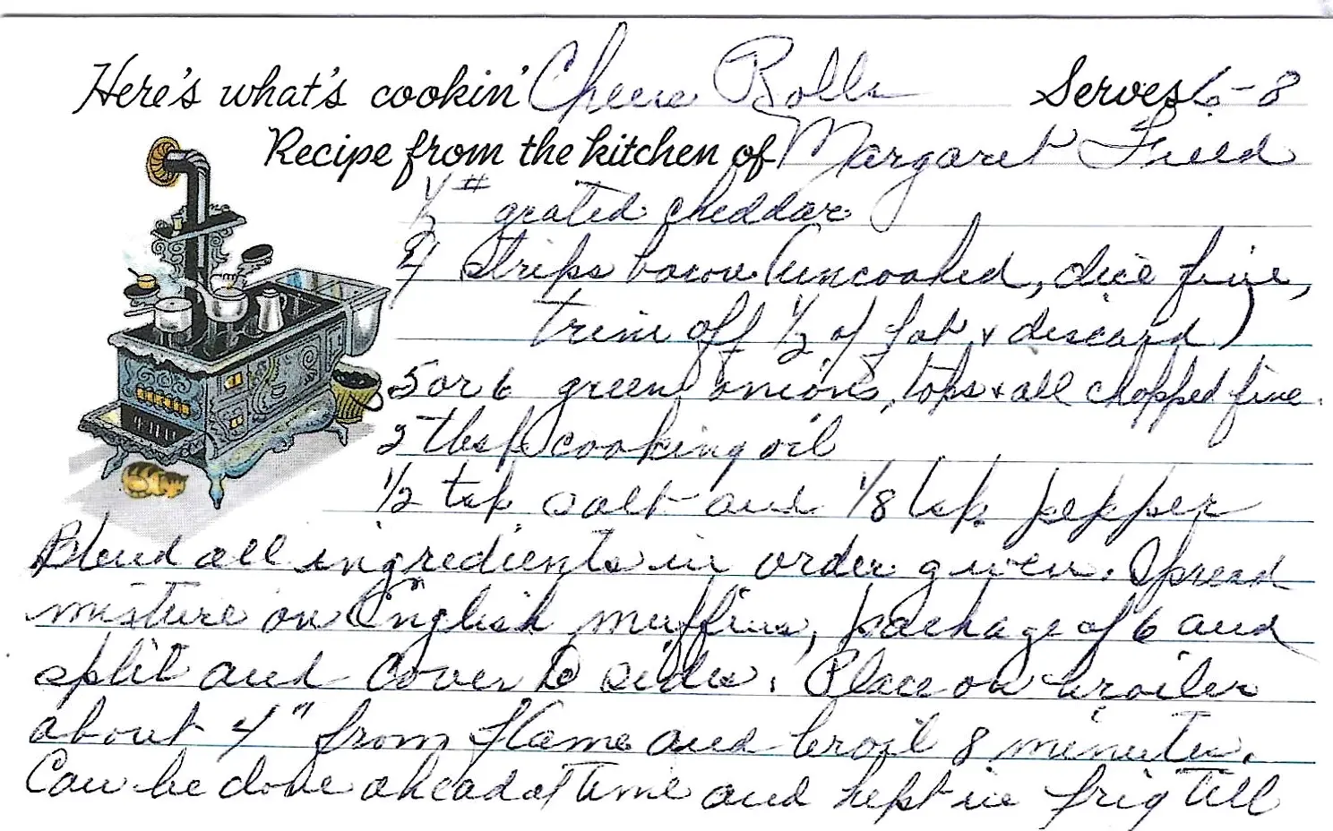 Original Handwritten Card