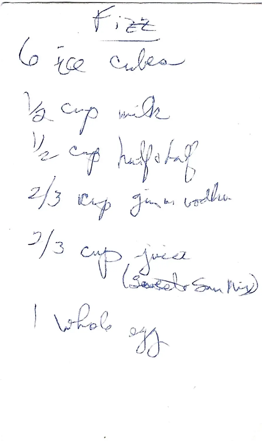 Original Handwritten Card