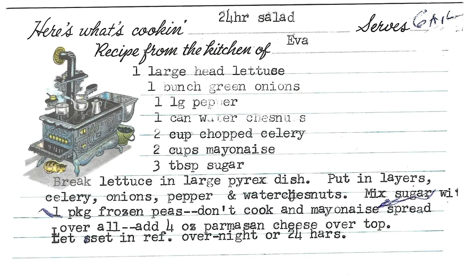 Original Handwritten Card