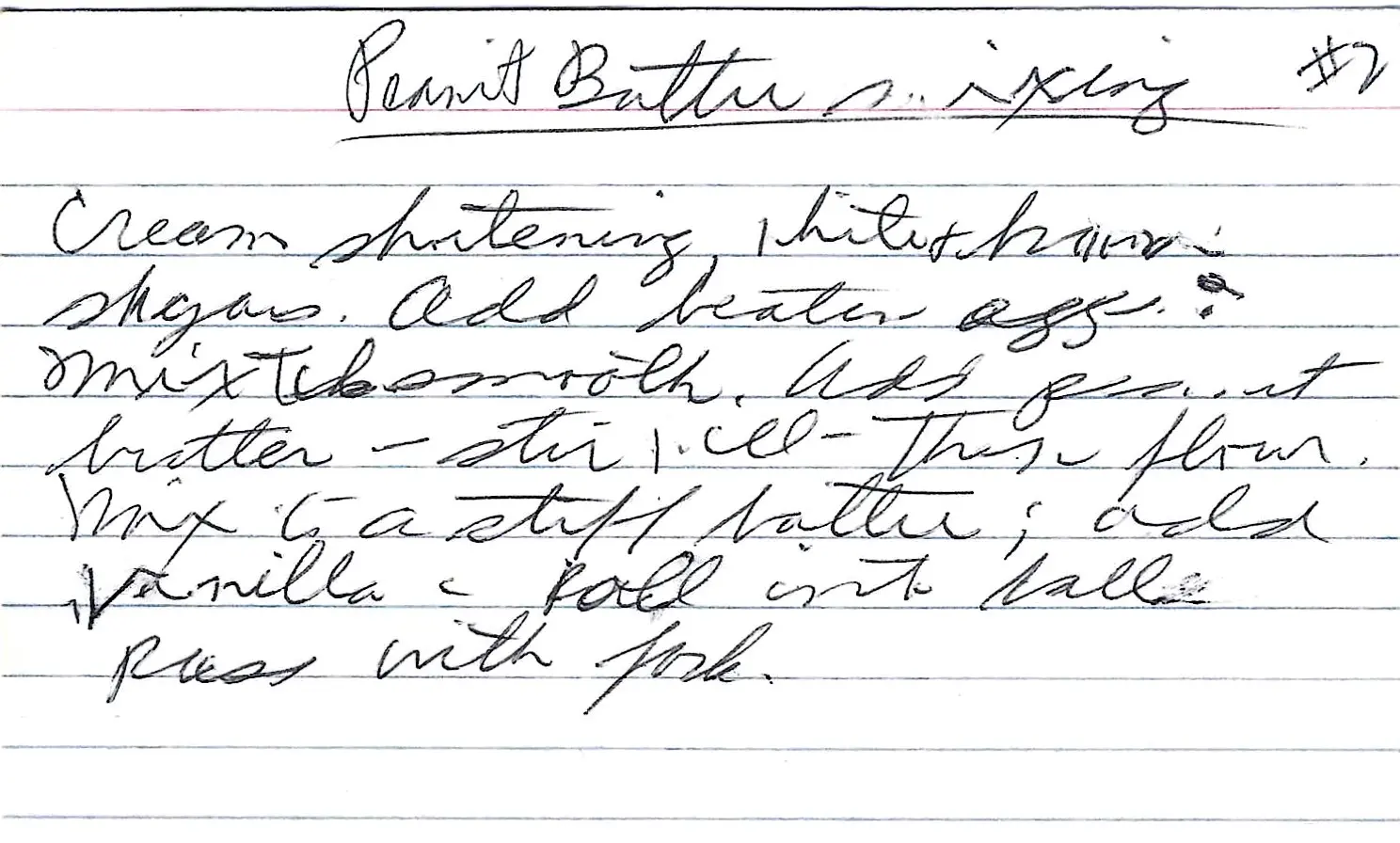 Original Handwritten Card