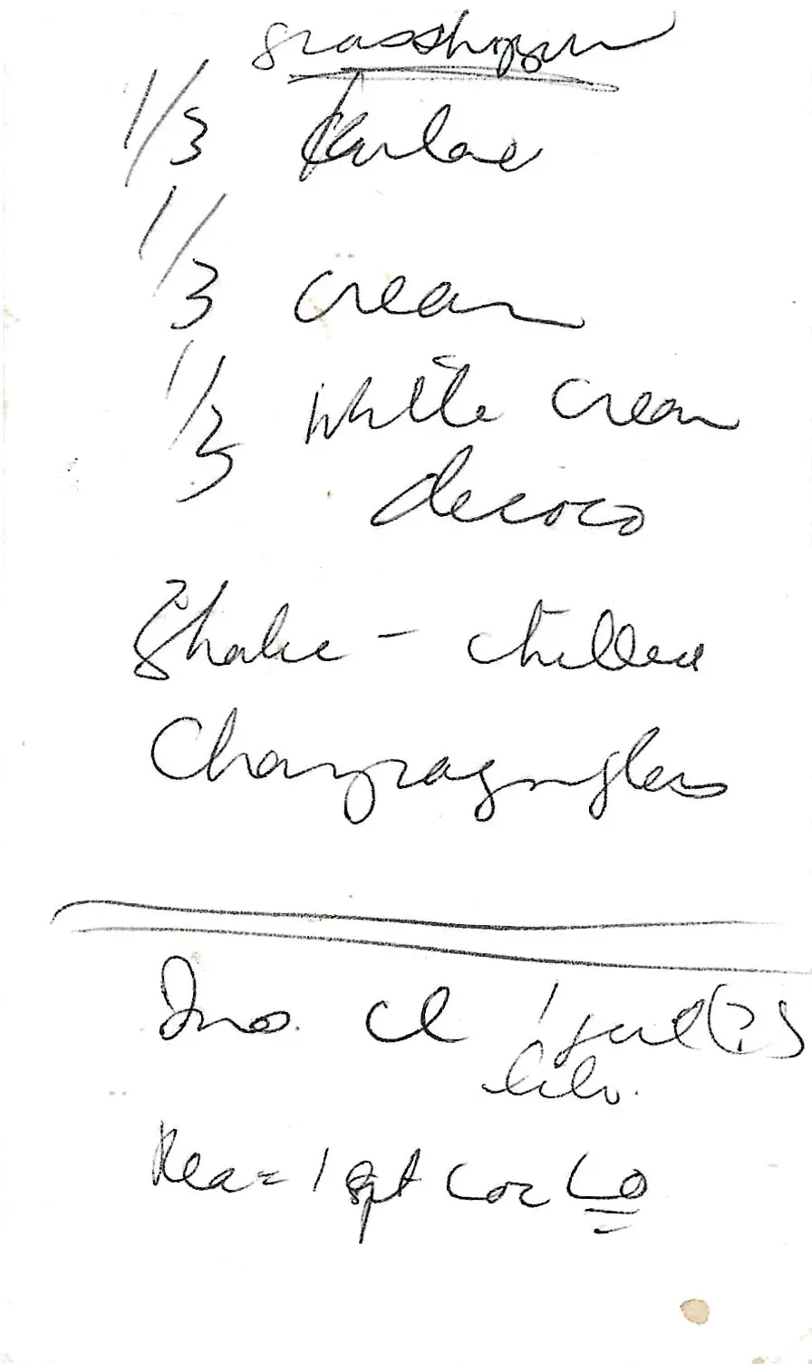 Original Handwritten Card