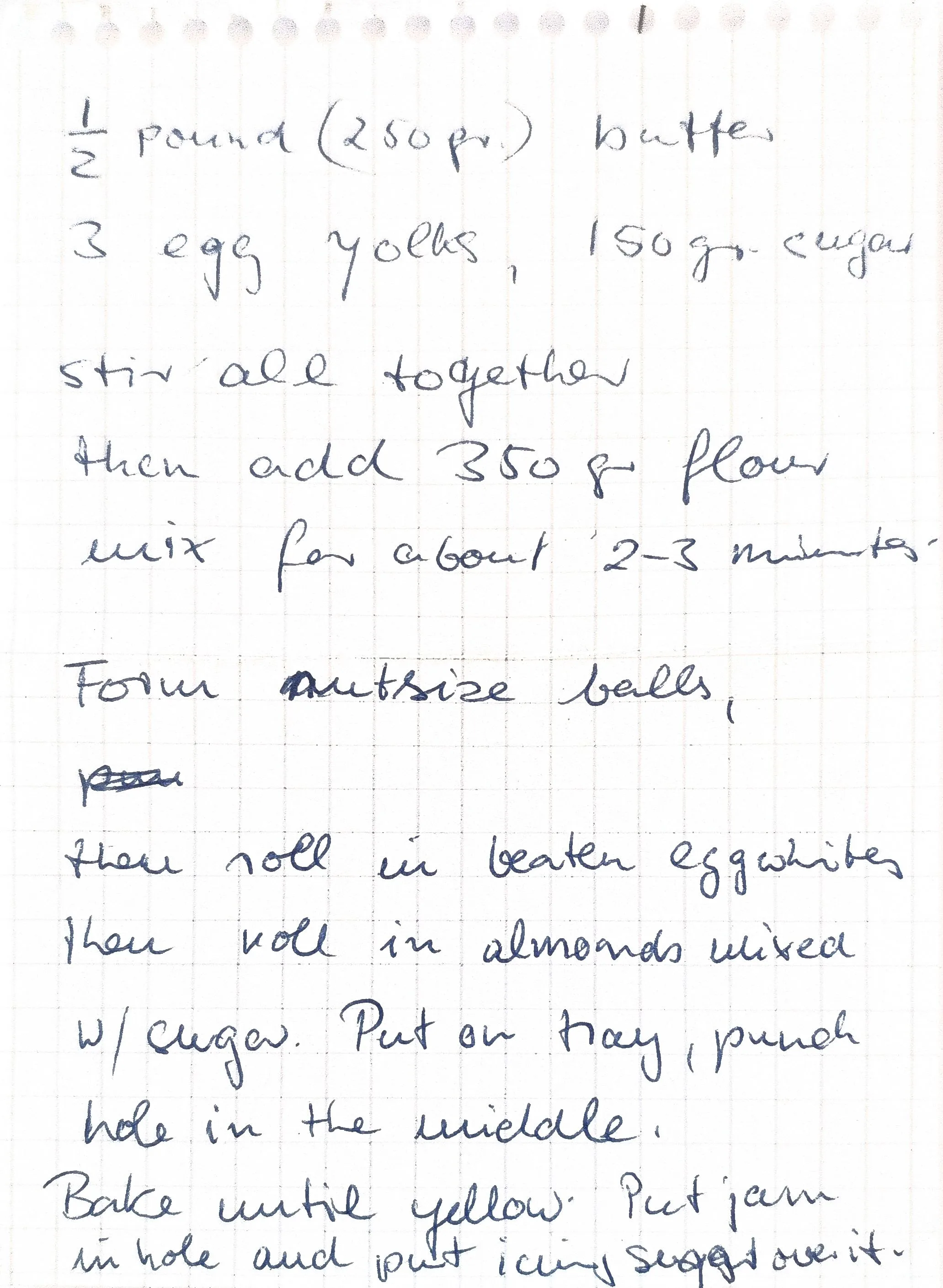 Original Handwritten Card