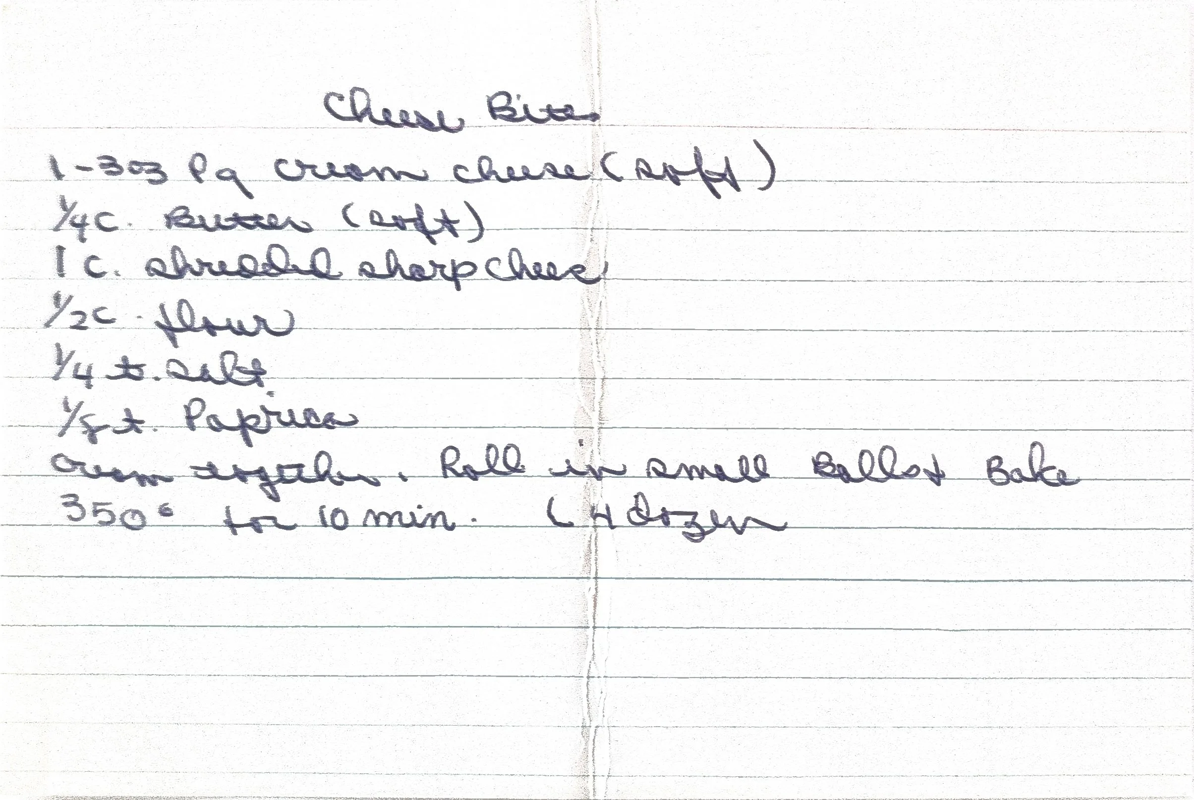 Original Handwritten Card