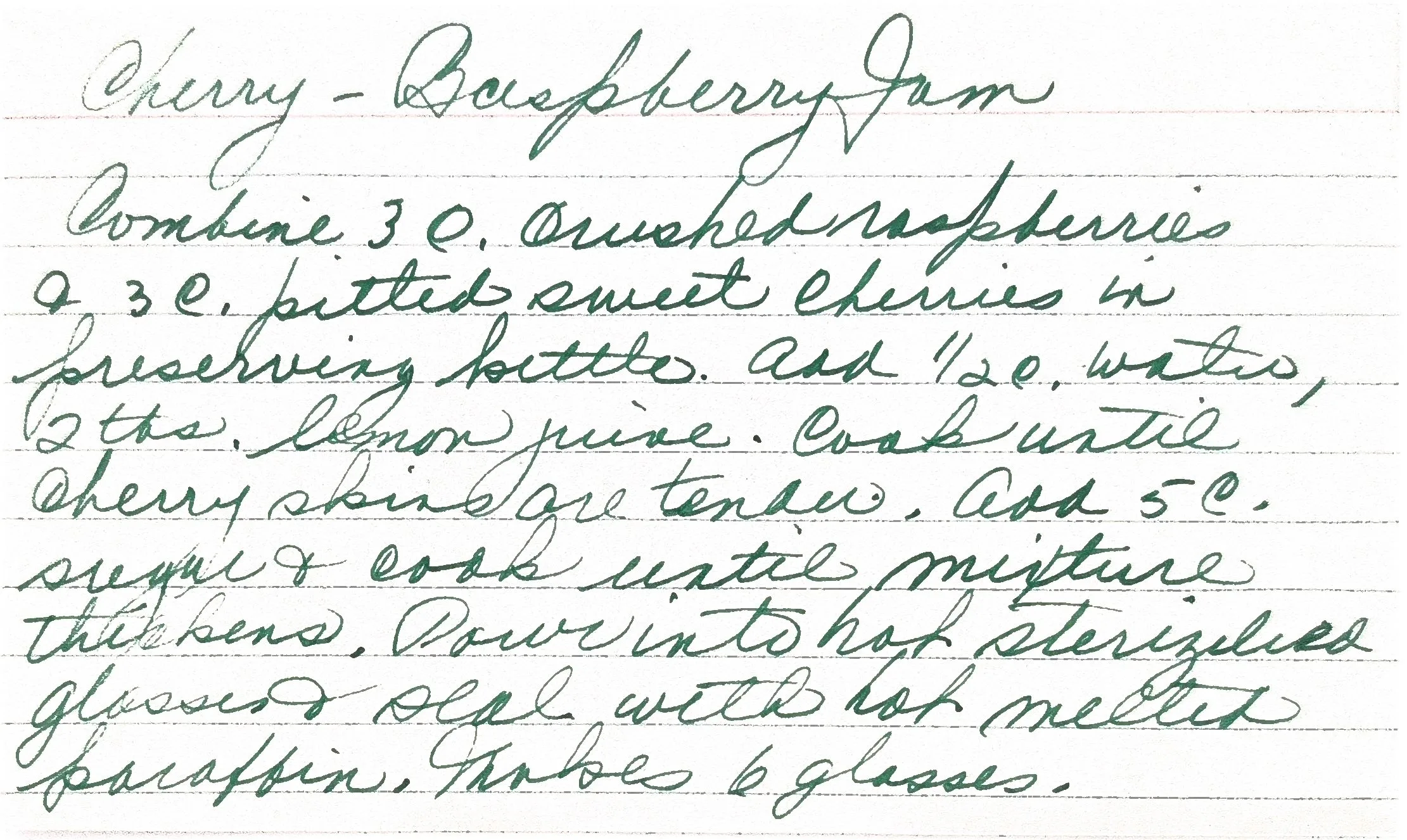 Original Handwritten Card