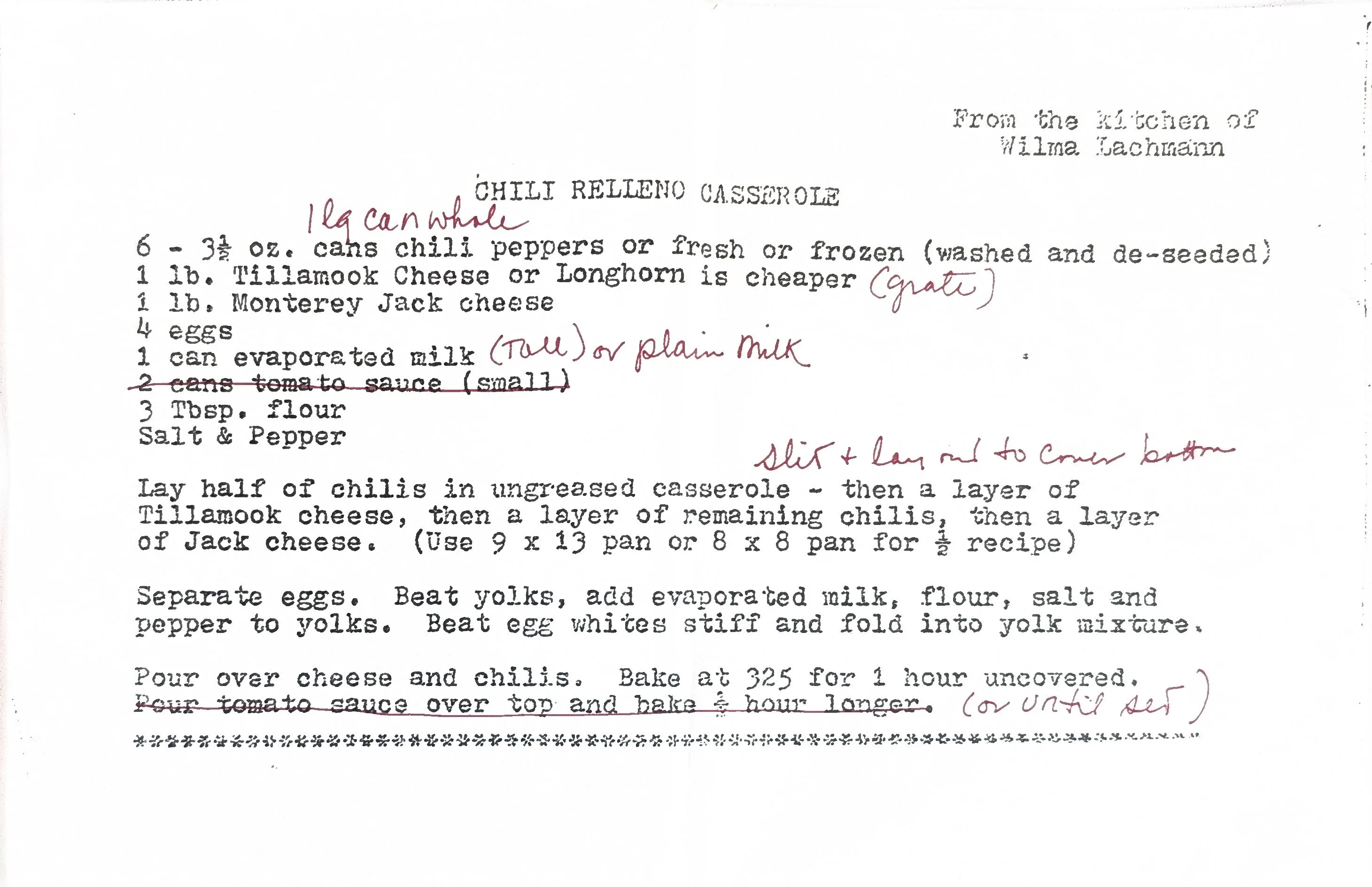 Original Handwritten Card