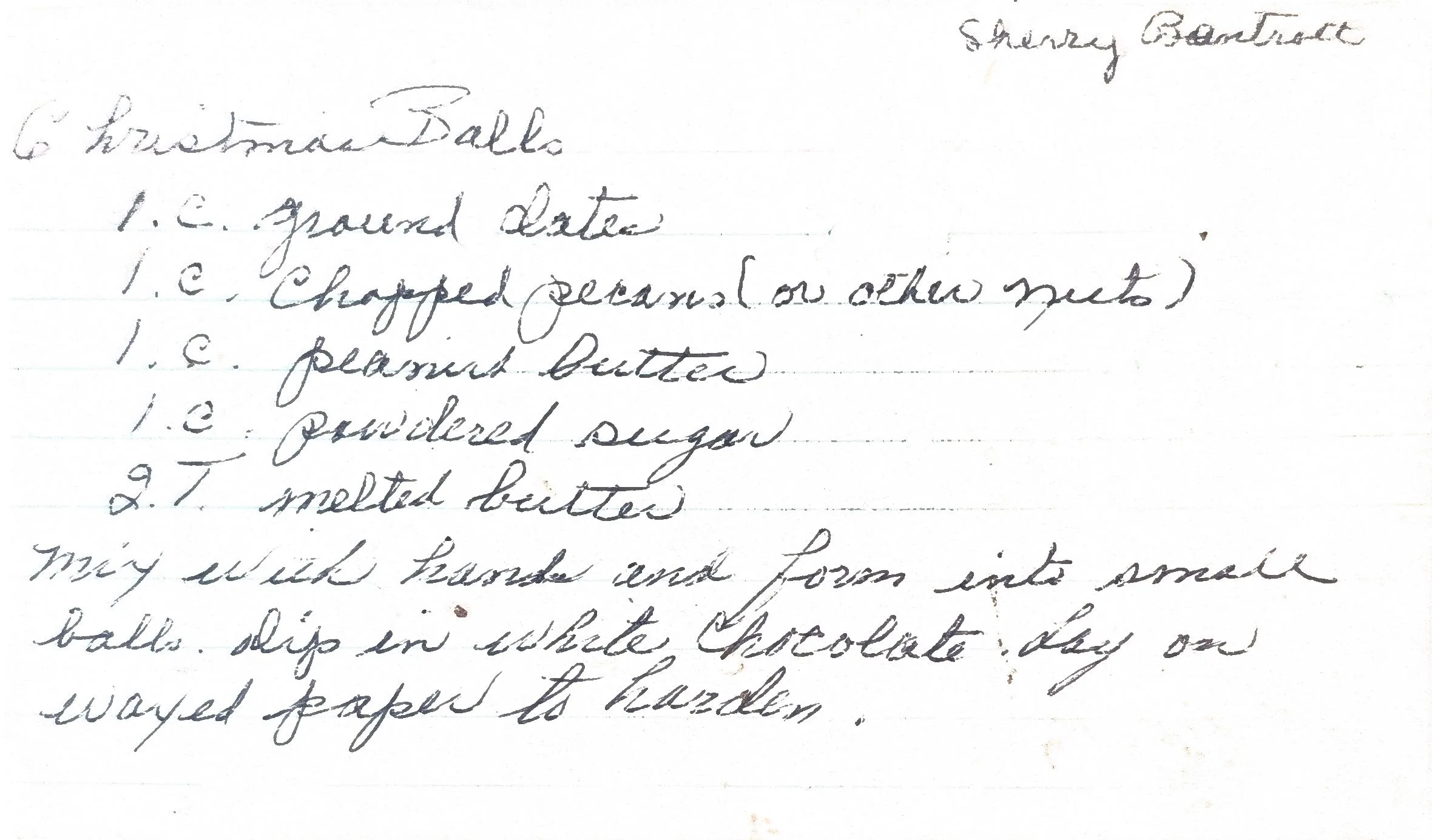 Original Handwritten Card