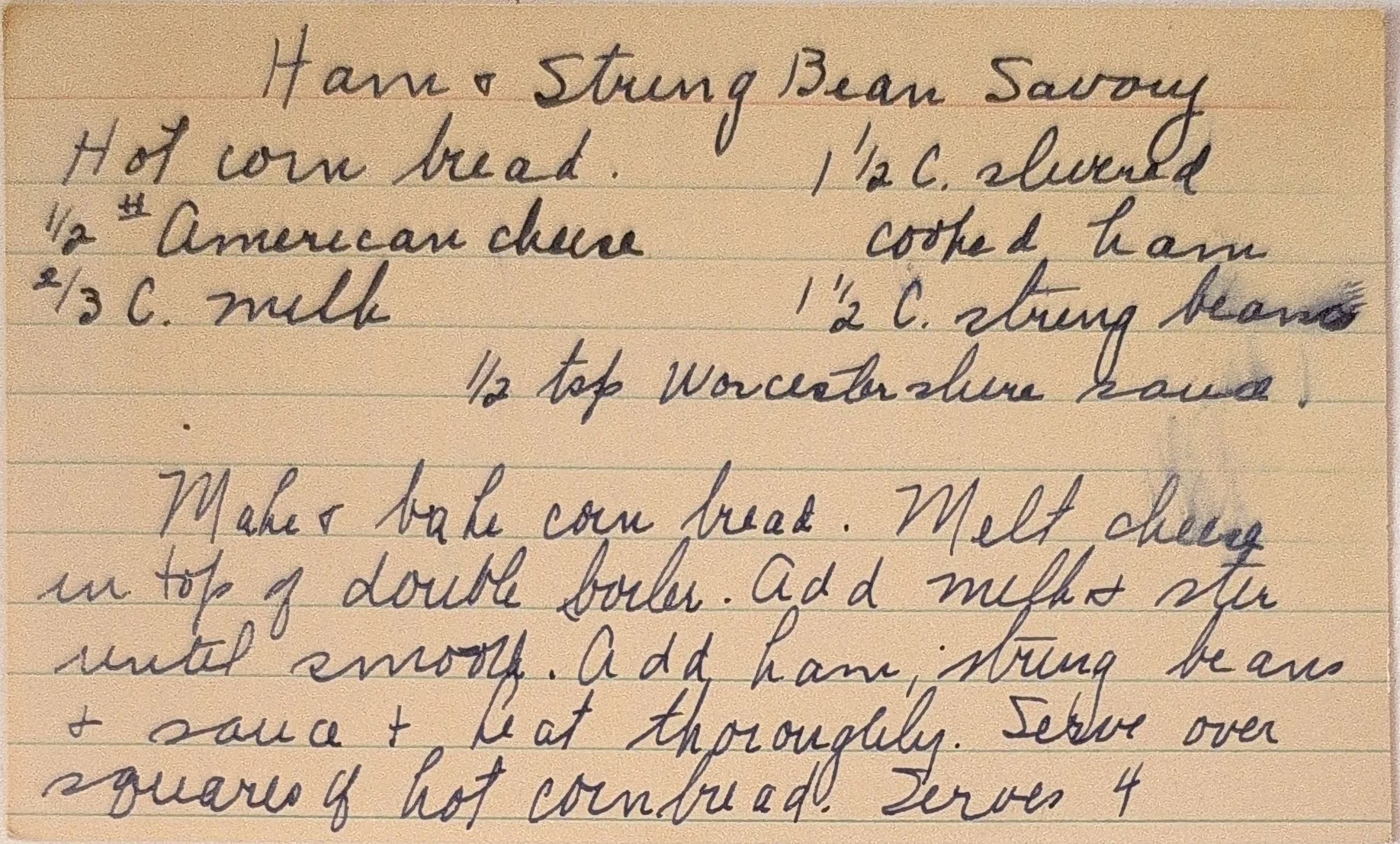 Original Handwritten Card
