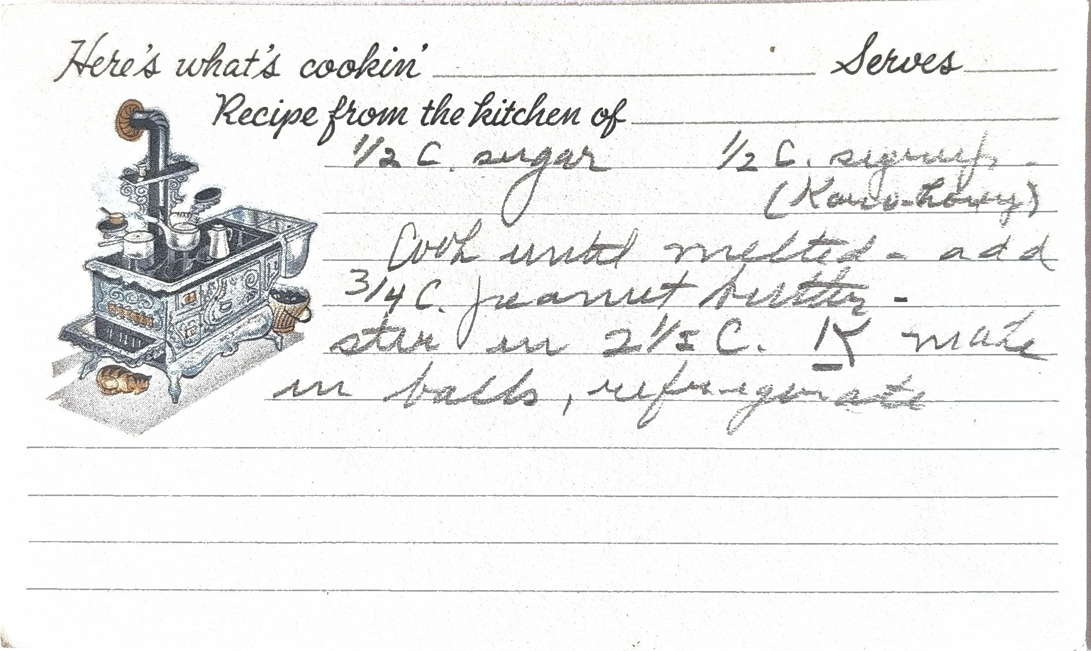 Original Handwritten Card