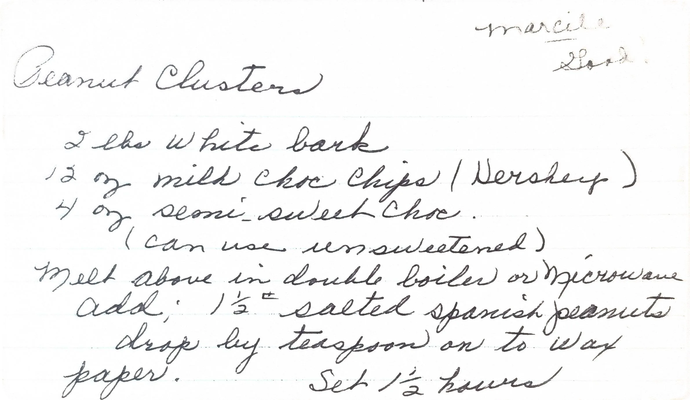 Original Handwritten Card