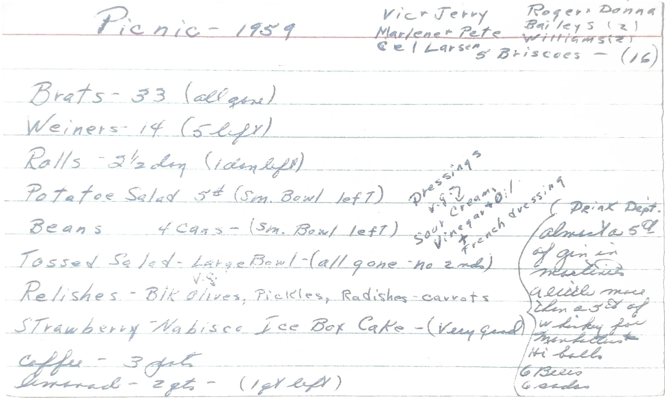 Original Handwritten Card