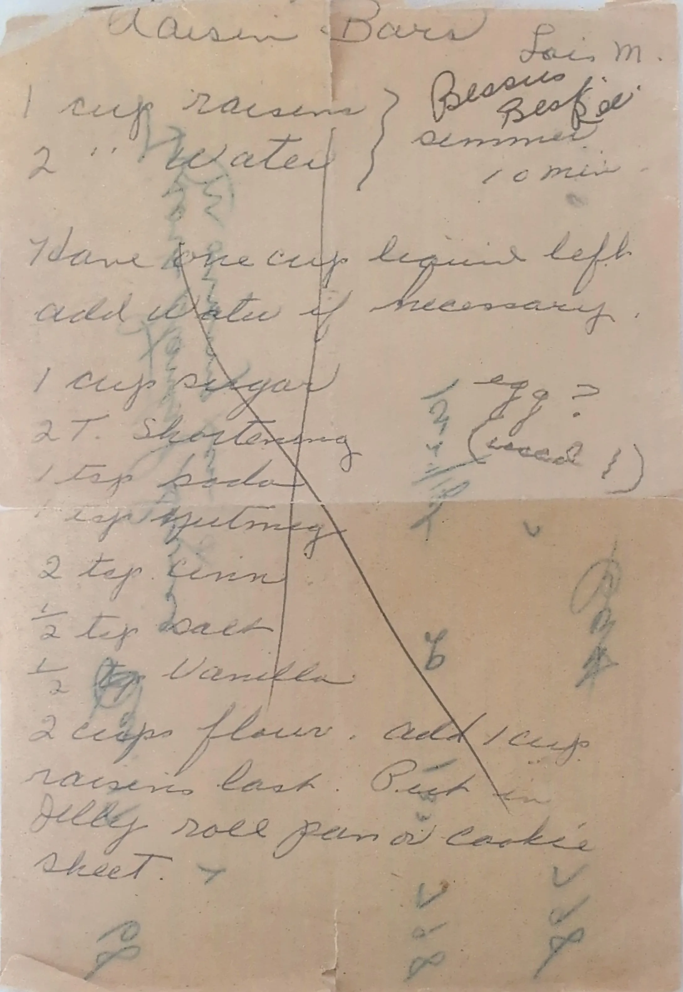 Original Handwritten Card