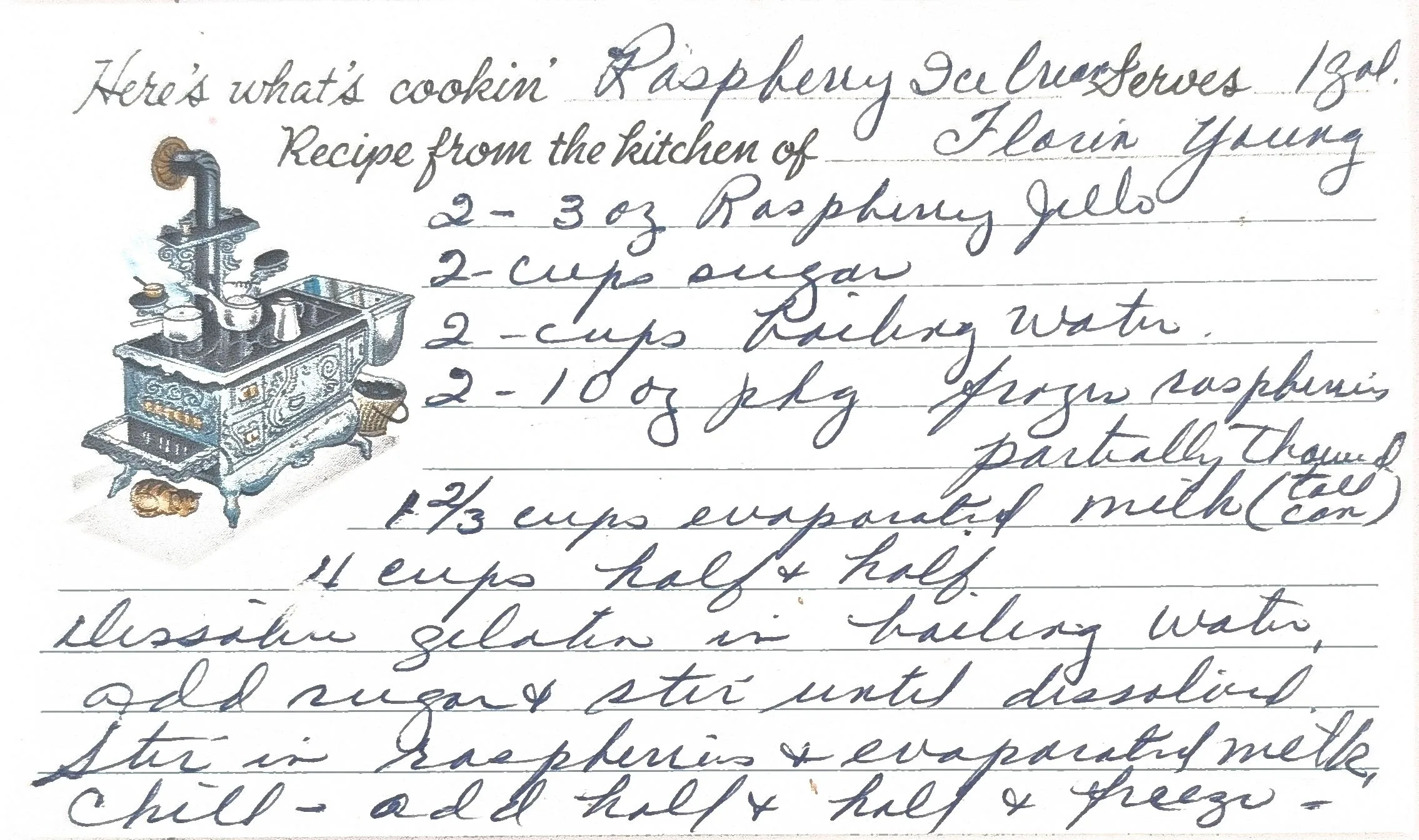 Original Handwritten Card