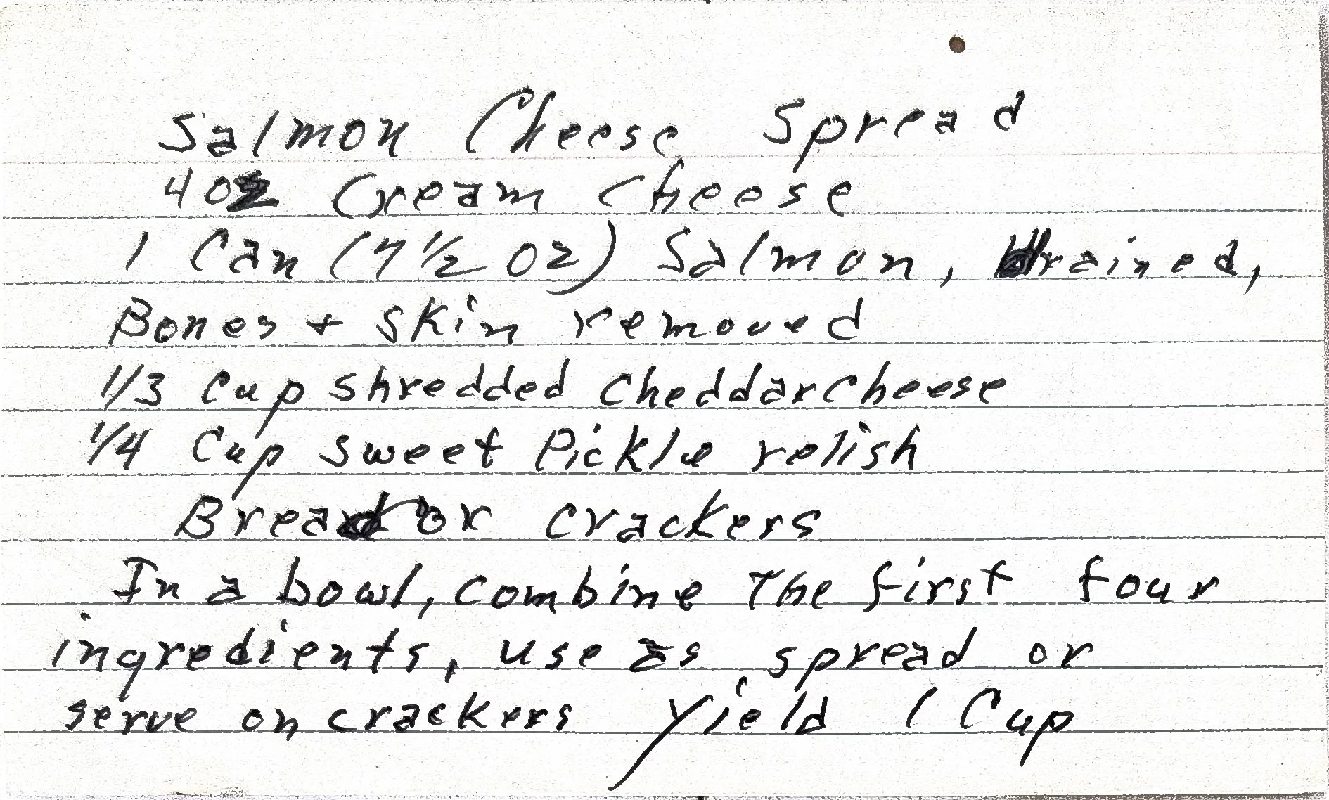Original Handwritten Card