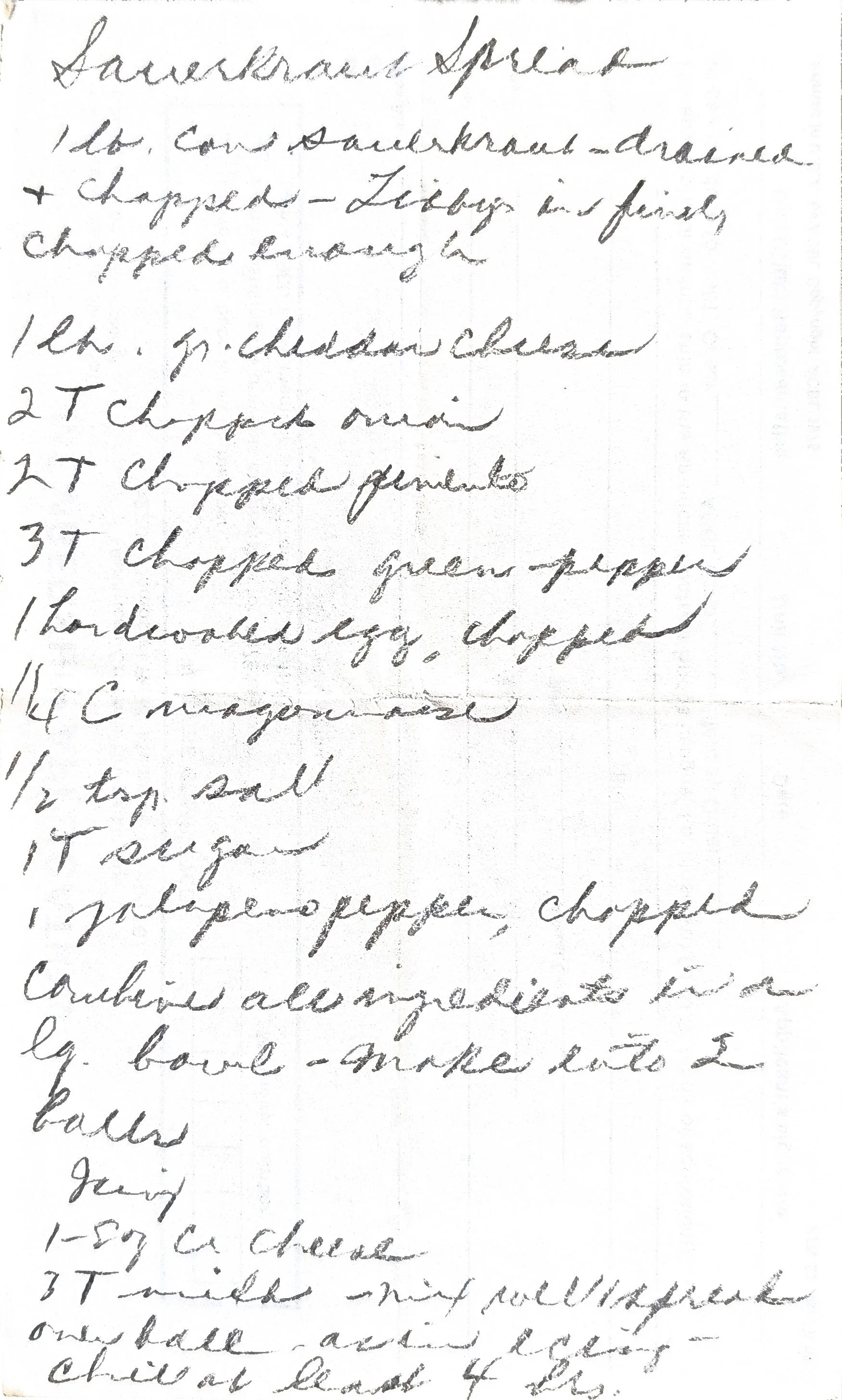 Original Handwritten Card