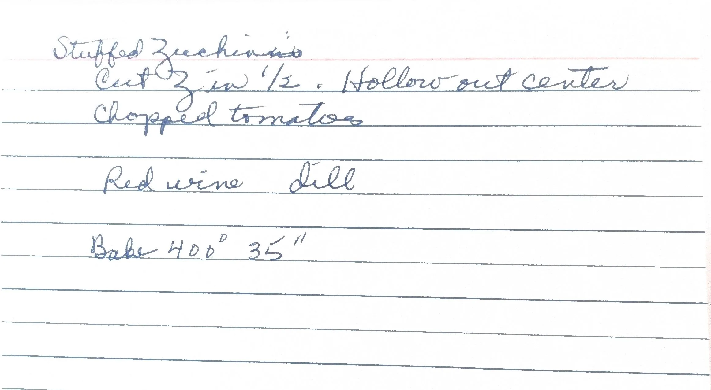 Original Handwritten Card