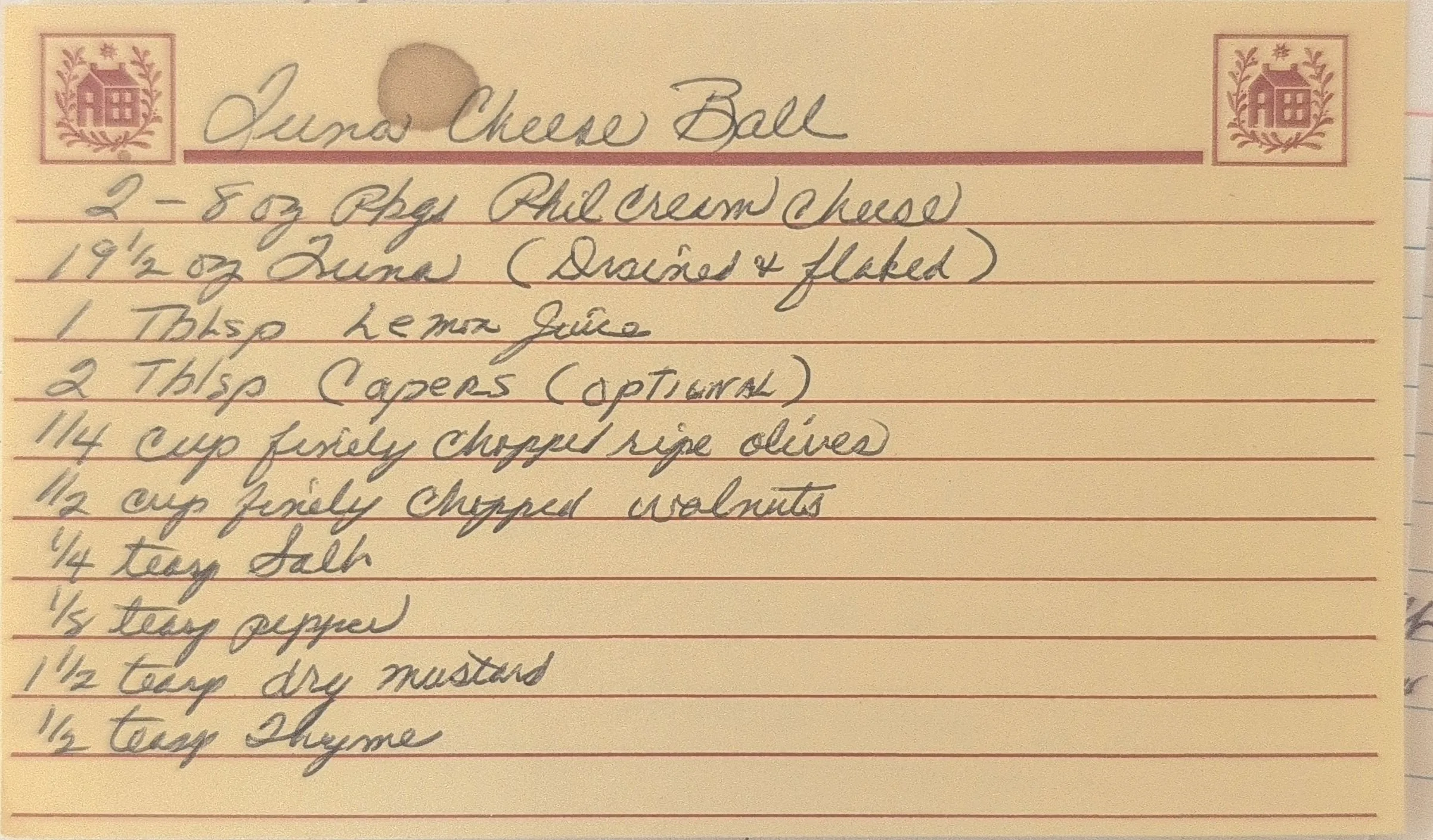 Original Handwritten Card